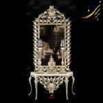 آینه و شمعدان آلومینیومی کد (۷۵)