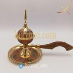 اسپند دود کن برنجی میناکاری