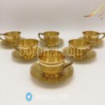 استکان نعلبکی برنجی