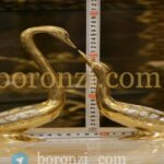 قو صدفی برنجی هندی 27 سانت