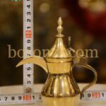 دله ۱۳ سانت قهوه جوش برنجی