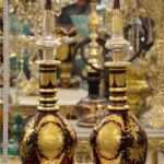تنگ طرح طلا قرمز 60