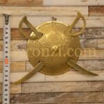 سپر و شمشیر برنجی هندی کوچک