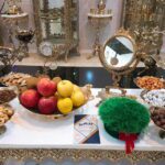 ست هفت سین برنجی هندی