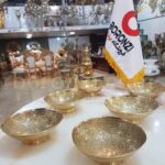 کاسه برنجی یکرو 11 سانت