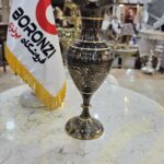 گلدان سه تکه برنز قلمزني 24