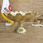 کاسه پايه دار برنجي هندي قلعه 33