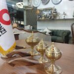 اسپند دود کن دسته چوبي طرح دار بزرگ
